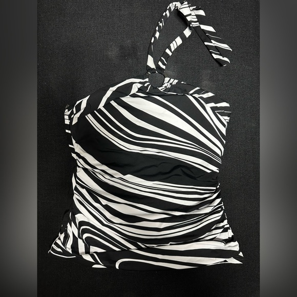 BLEU BY ROD BEATTIE New Wave Tankini Swim Top Bikini Lined Wireless Padded  4 - Picture 4 of 14